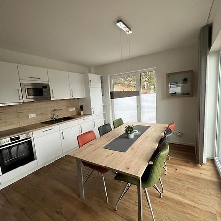 Diemelblick Acht - Ferienhaus Fuer 6 Personen Mit Sauna, Garten Und Dachterrasse Mit Panoramablick Heringhausen Esterno foto