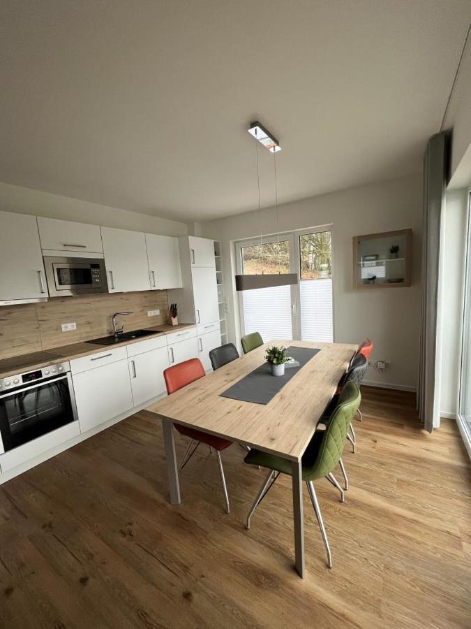 Diemelblick Acht - Ferienhaus Fuer 6 Personen Mit Sauna, Garten Und Dachterrasse Mit Panoramablick Heringhausen Esterno foto