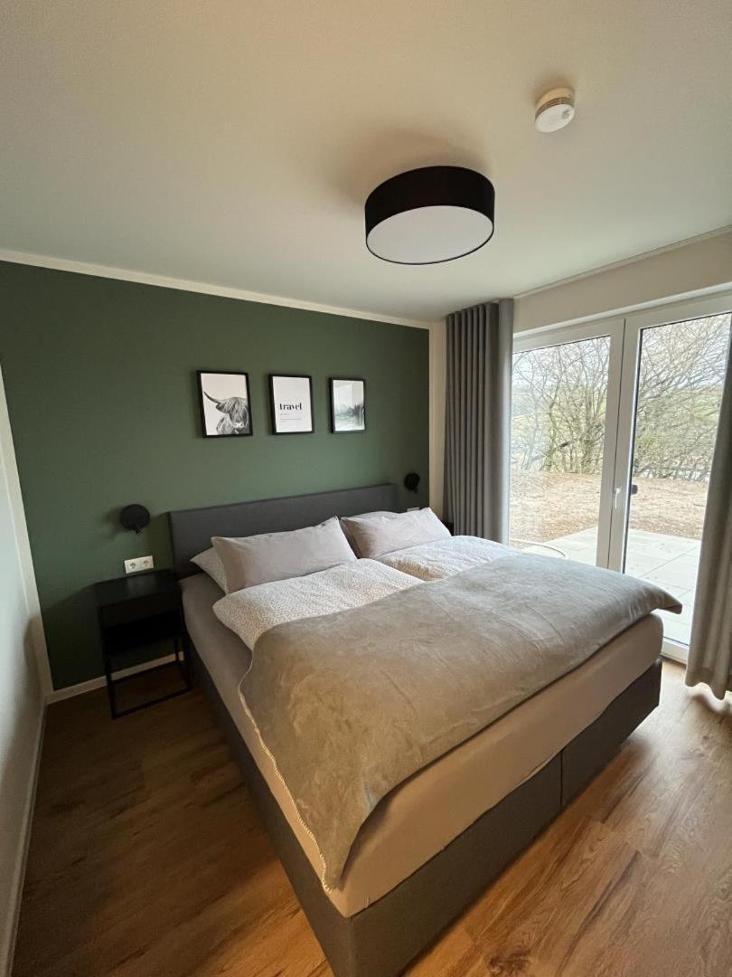 Diemelblick Acht - Ferienhaus Fuer 6 Personen Mit Sauna, Garten Und Dachterrasse Mit Panoramablick Heringhausen Esterno foto