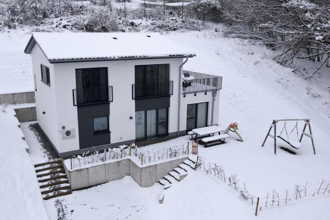 Diemelblick Acht - Ferienhaus Fuer 6 Personen Mit Sauna, Garten Und Dachterrasse Mit Panoramablick Heringhausen Esterno foto