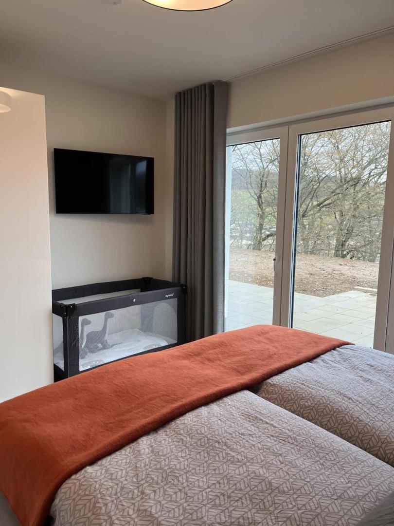 Diemelblick Acht - Ferienhaus Fuer 6 Personen Mit Sauna, Garten Und Dachterrasse Mit Panoramablick Heringhausen Esterno foto