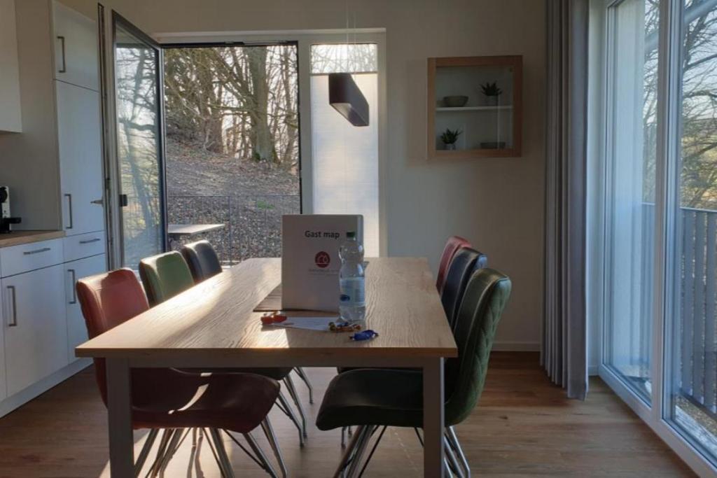 Diemelblick Acht - Ferienhaus Fuer 6 Personen Mit Sauna, Garten Und Dachterrasse Mit Panoramablick Heringhausen Esterno foto